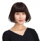 内扣bobo头齐刘海修脸逼真假发女短发时尚波波头短假发