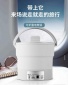 跨境折叠电煮锅硅胶折叠电热水壶便携折叠锅智能升级版CDC