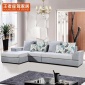 厂家**批发简约现代沙发客厅家具大小户型转角组合贵妃布艺沙发